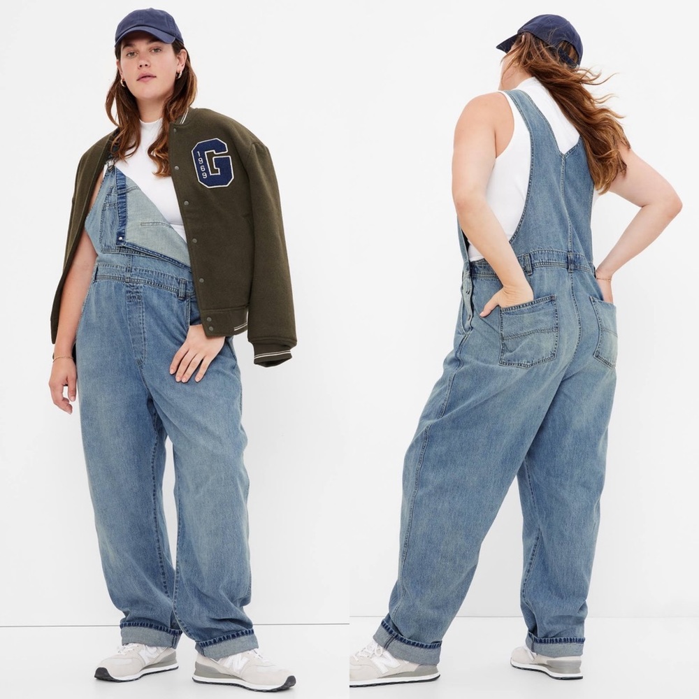 Classic Blue Denim Overalls for Women